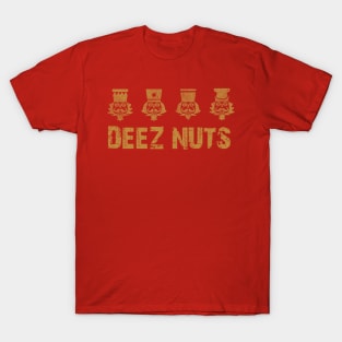 deez nuts retro brown T-Shirt